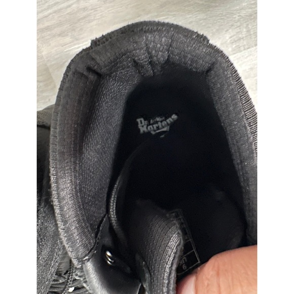 Dr Martens Combs Tech II Black Combat Boots Mens Size 10 USL - Picture 10 of 12